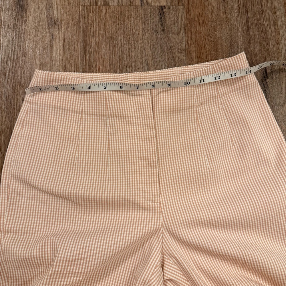 Alex Marie Pink Gingham Pants Women’s S Cigarette Coquette Clean Girl Feminine - Picture 7 of 10